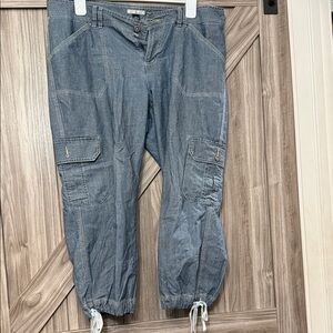 Tommy Hilfiger slate blue Cargo Capris